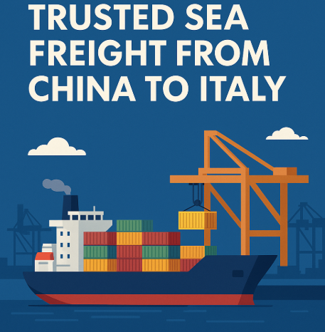 trusted sea freight from China to Italy