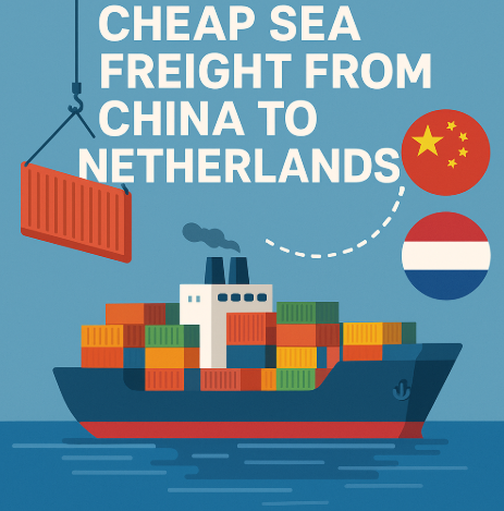 cheap sea freight from China to Netherlands