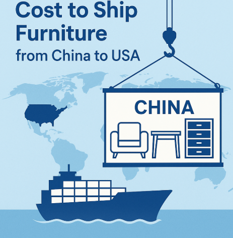 cost to ship furniture from china to usa