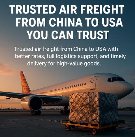 trusted air freight from China to USA