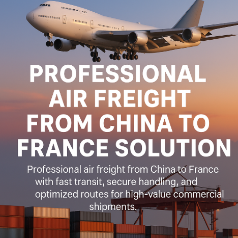 professional air freight from China to France