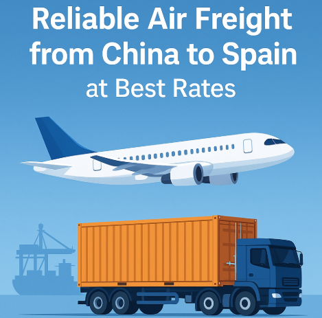 reliable air freight from China to Spain