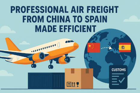 professional air freight from China to Spain
