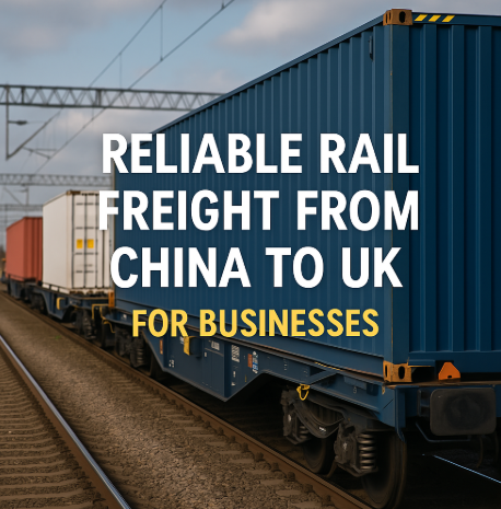 reliable rail freight from China to UK