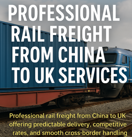professional rail freight from China to UK