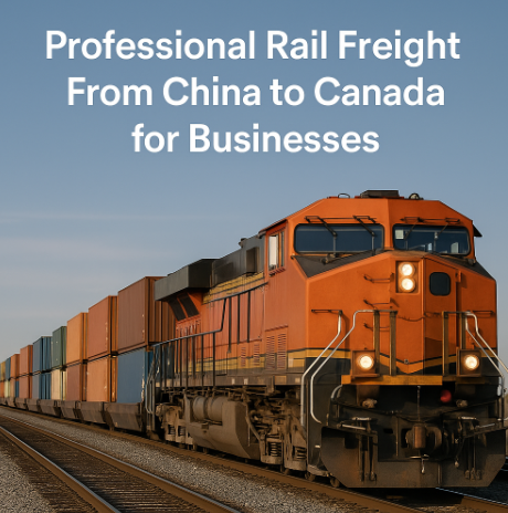 professional rail freight from China to Canada