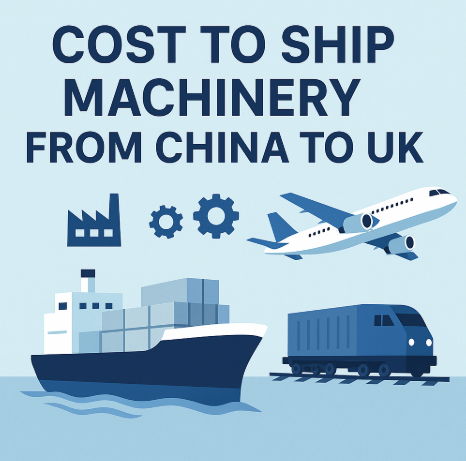 cost to ship machinery from china to uk