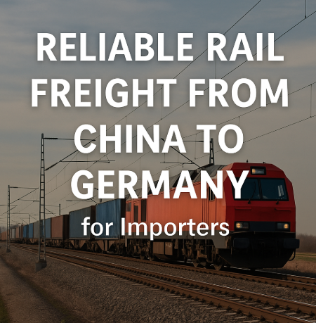 reliable rail freight from China to Germany