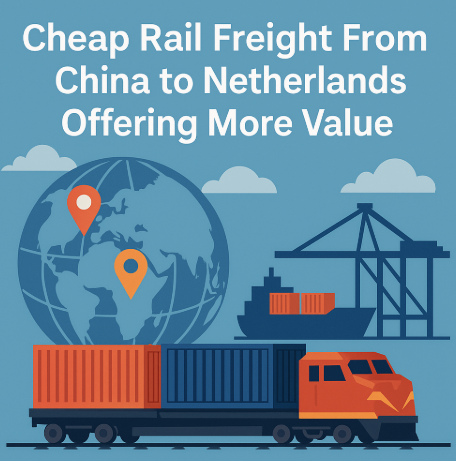 cheap rail freight from China to Netherlands
