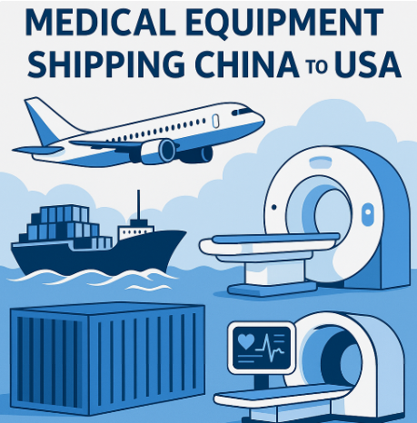 medical equipment shipping china to usa