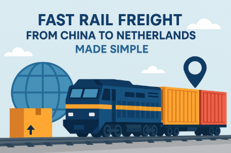fast rail freight from China to Netherlands