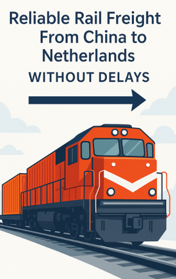 reliable rail freight from China to Netherlands