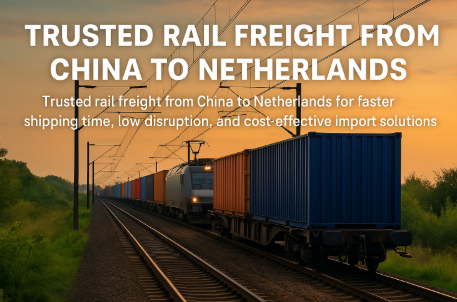 trusted rail freight from China to Netherlands