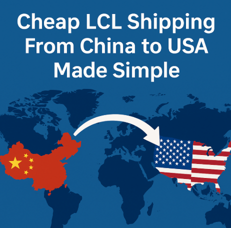 cheap LCL shipping from China to USA
