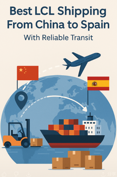 best LCL shipping from China to Spain