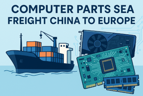 computer parts sea freight china to europe