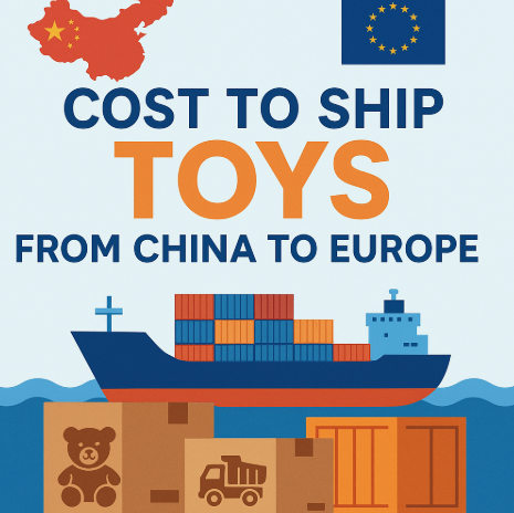 cost to ship toys from china to europe
