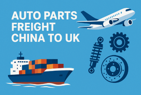 auto parts freight china to uk