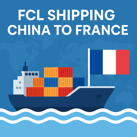 FCL shipping china to france