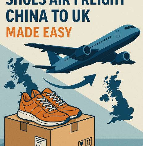shoes air freight china to uk