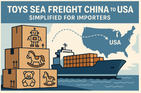 toys sea freight china to usa