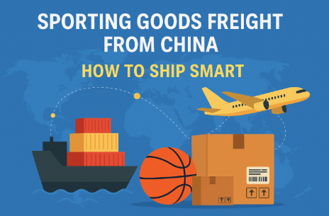 sporting goods freight from china