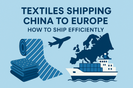textiles shipping china to europe