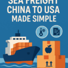 food products sea freight china to usa