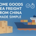 home goods sea freight from china