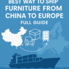 best way to ship furniture from china to europe