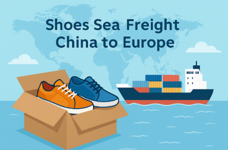 shoes sea freight china to europe