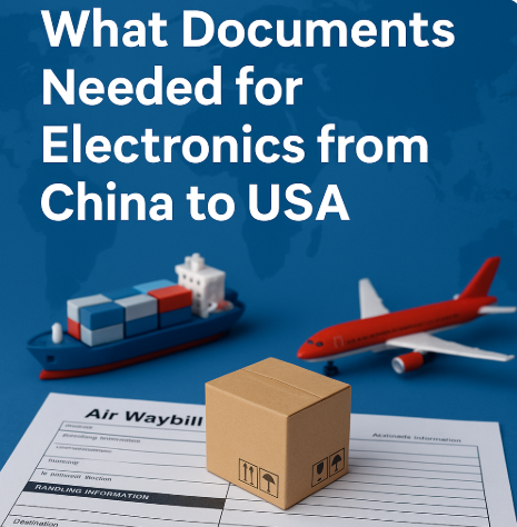 what documents needed for electronics from china to usa