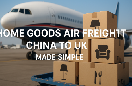 home goods air freight china to uk