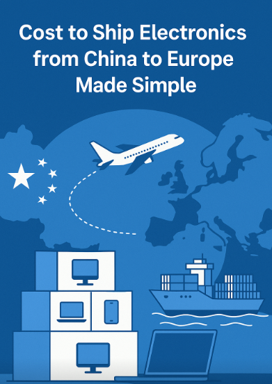cost to ship electronics from china to europe