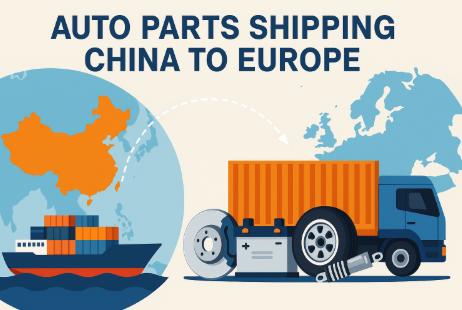 auto parts shipping china to europe
