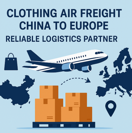clothing air freight china to europe