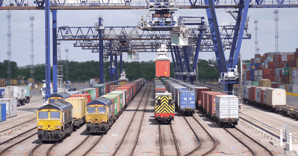 professional rail freight from China to UK