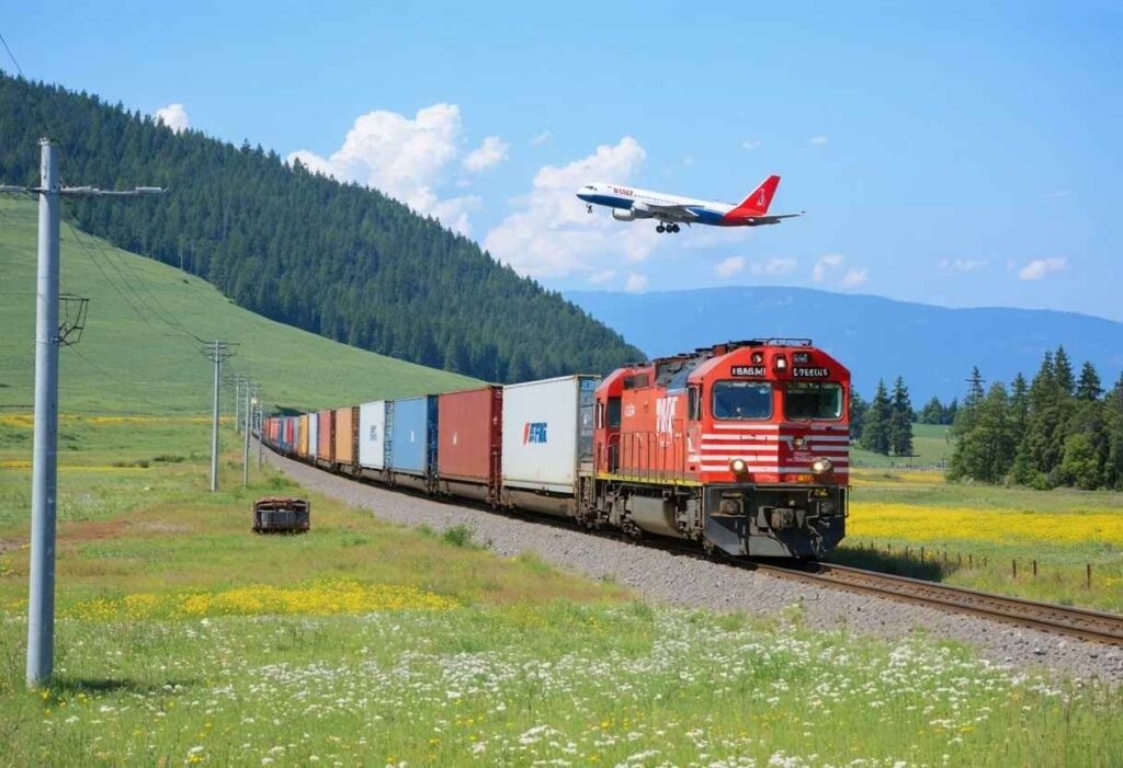 trusted rail freight from China to Italy