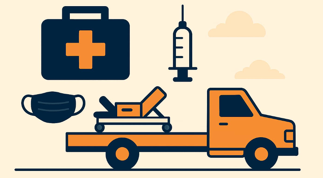 Flat Rack FCL insurance for medical equipment from China to Italy