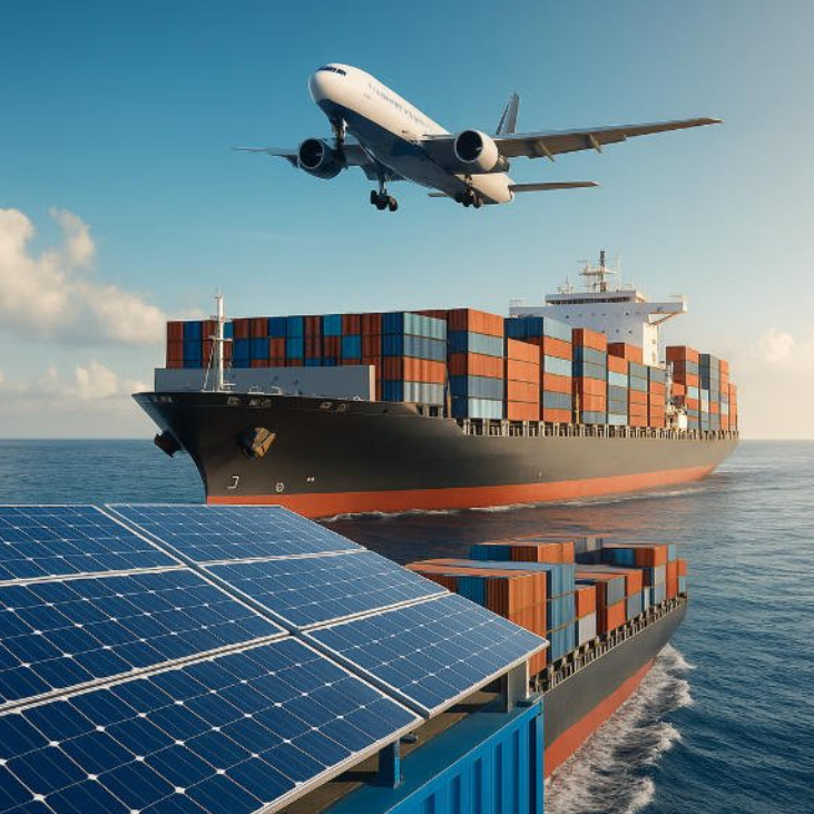 20GP FCL space availability for solar panels from China to Sweden