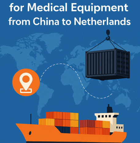 20GP FCL tracking for medical equipment from China to Netherlands