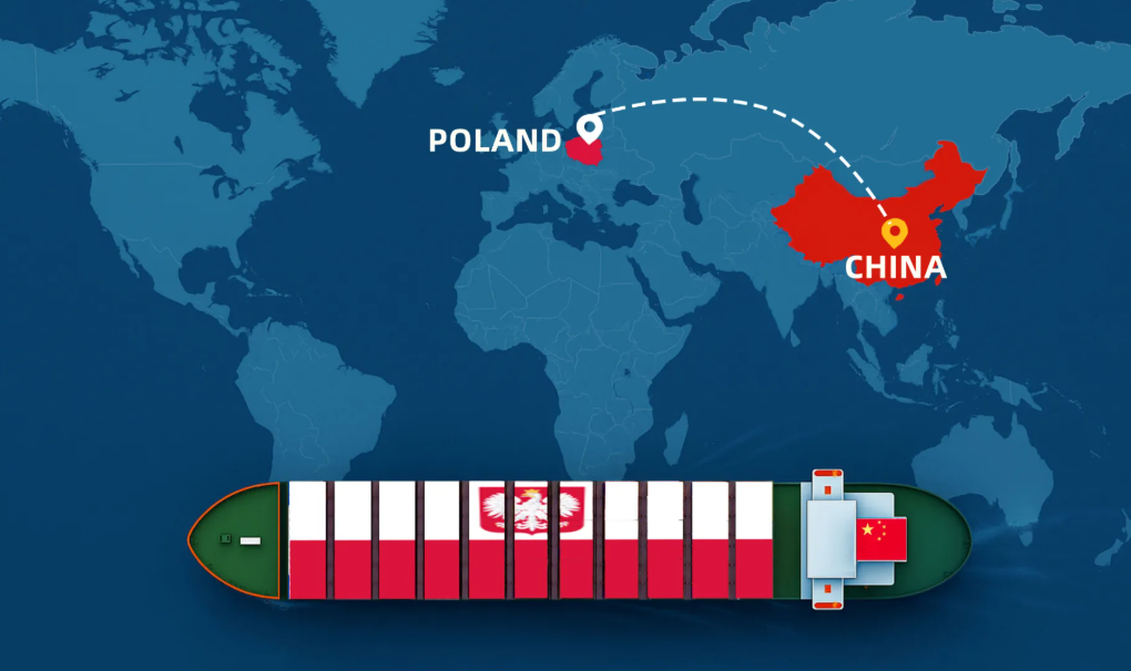 Open Top FCL demurrage prevention for electronics from China to Poland