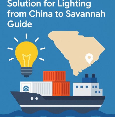 Reefer FCL container shortage solution for lighting from China to Savannah