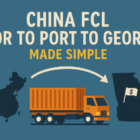 China FCL door to port to Georgia