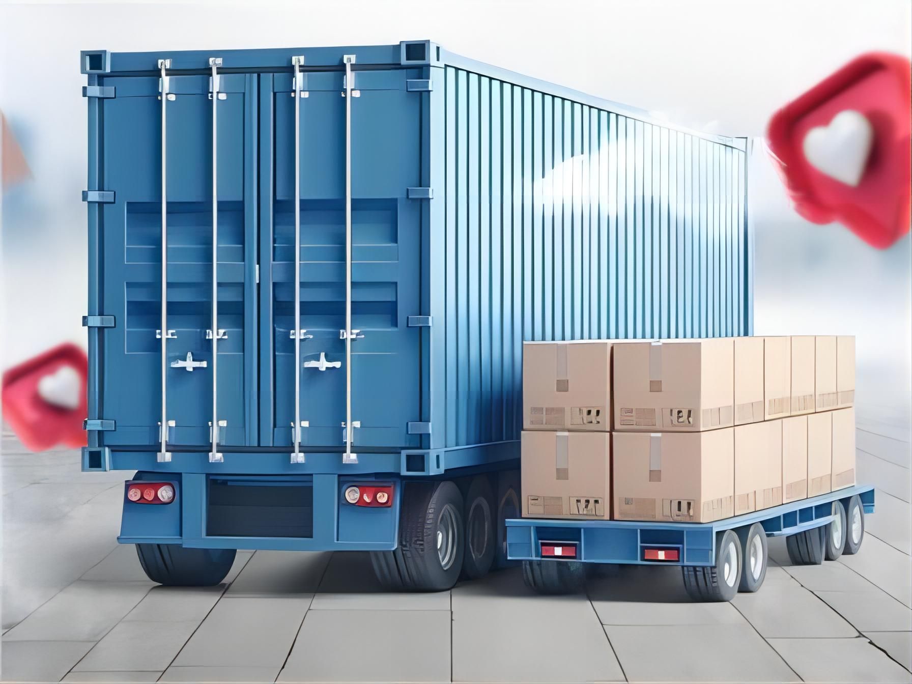 Infographic comparing different shipping methods by cost and speed