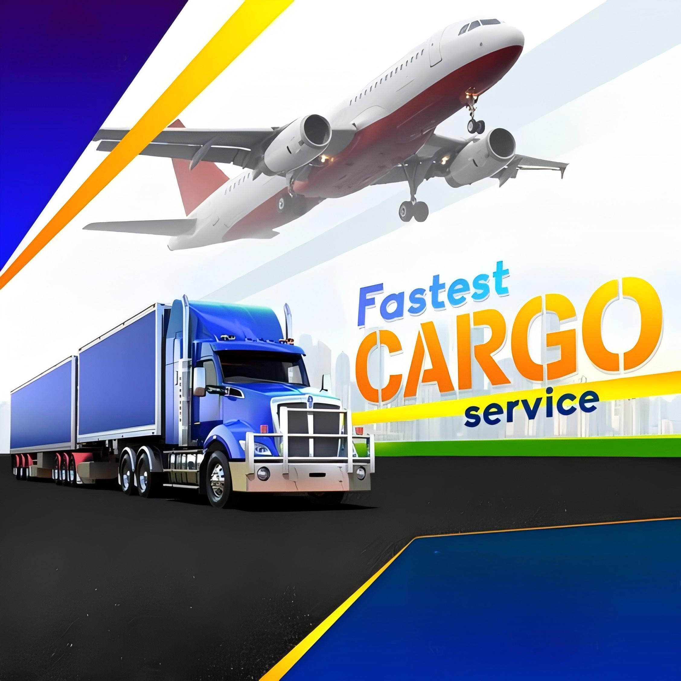 Infographic comparing various shipping methods for international freight