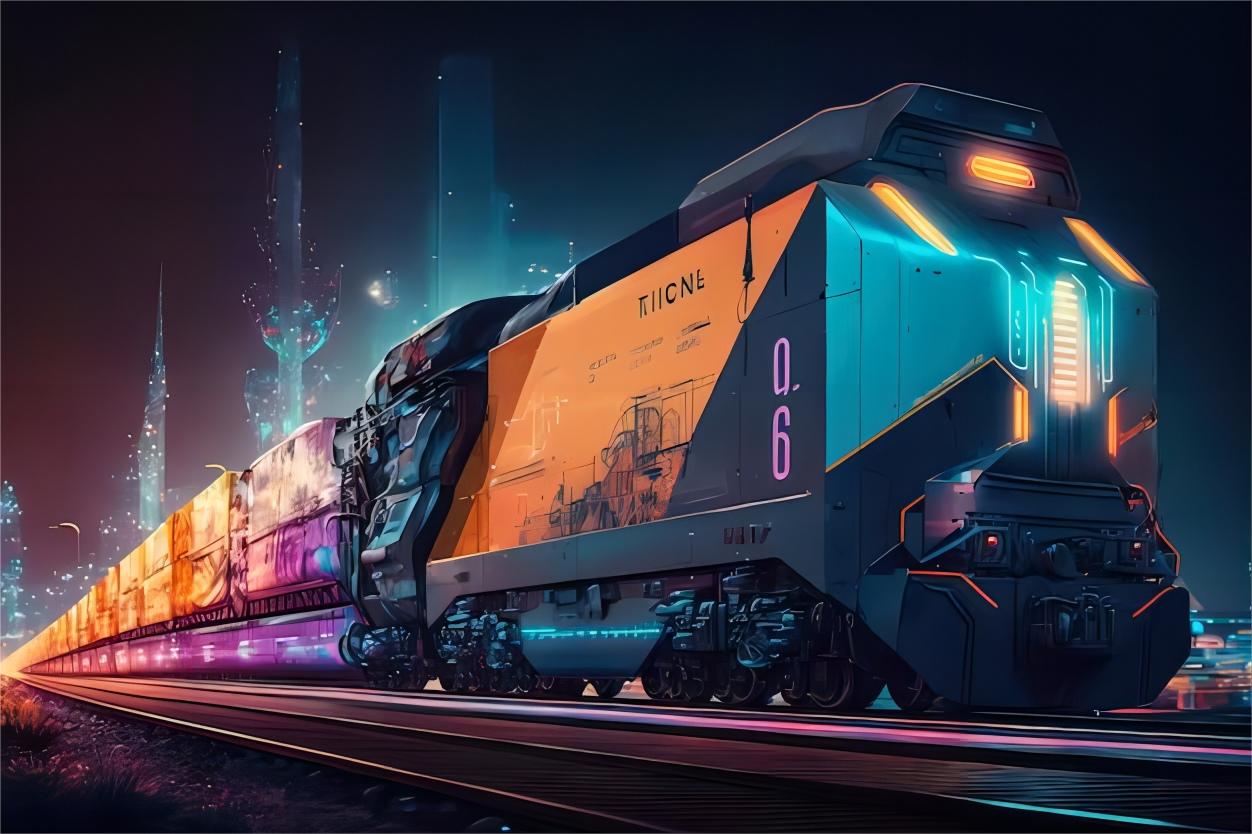 Cargo plane taking off with Shenzhen skyline in background