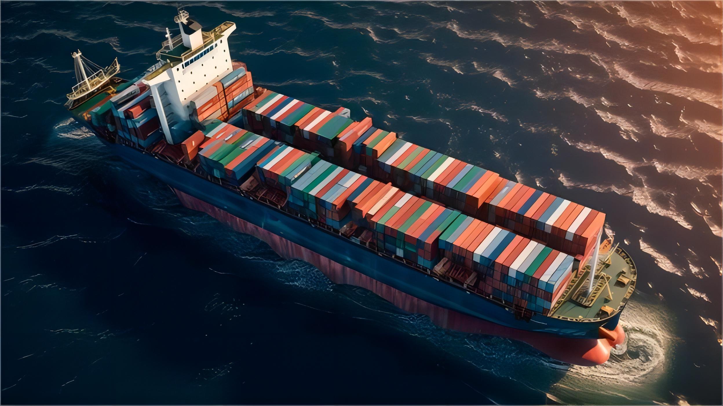 Logistics professional reviewing shipping documents