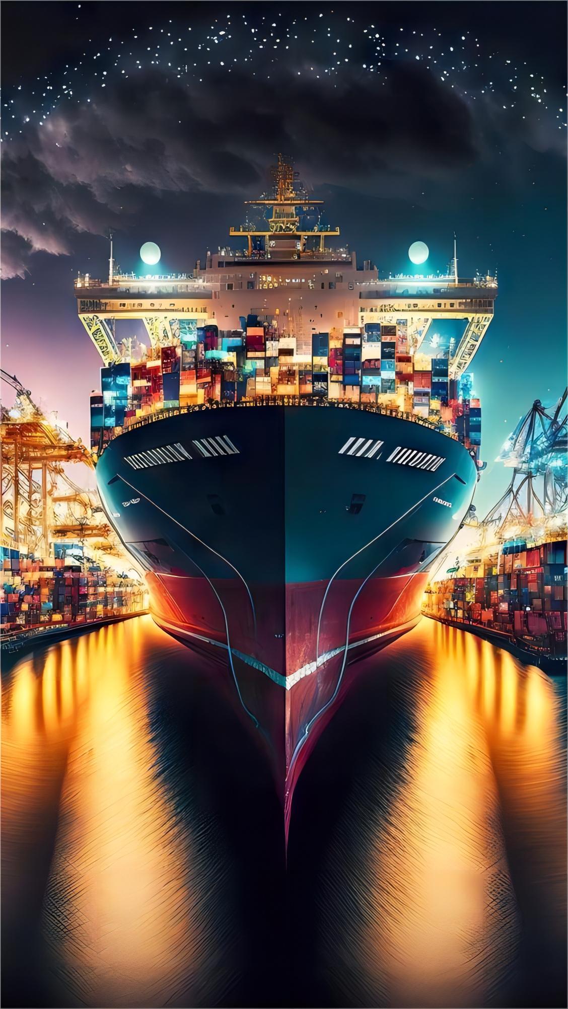 Chart showing FCL shipping cost trends