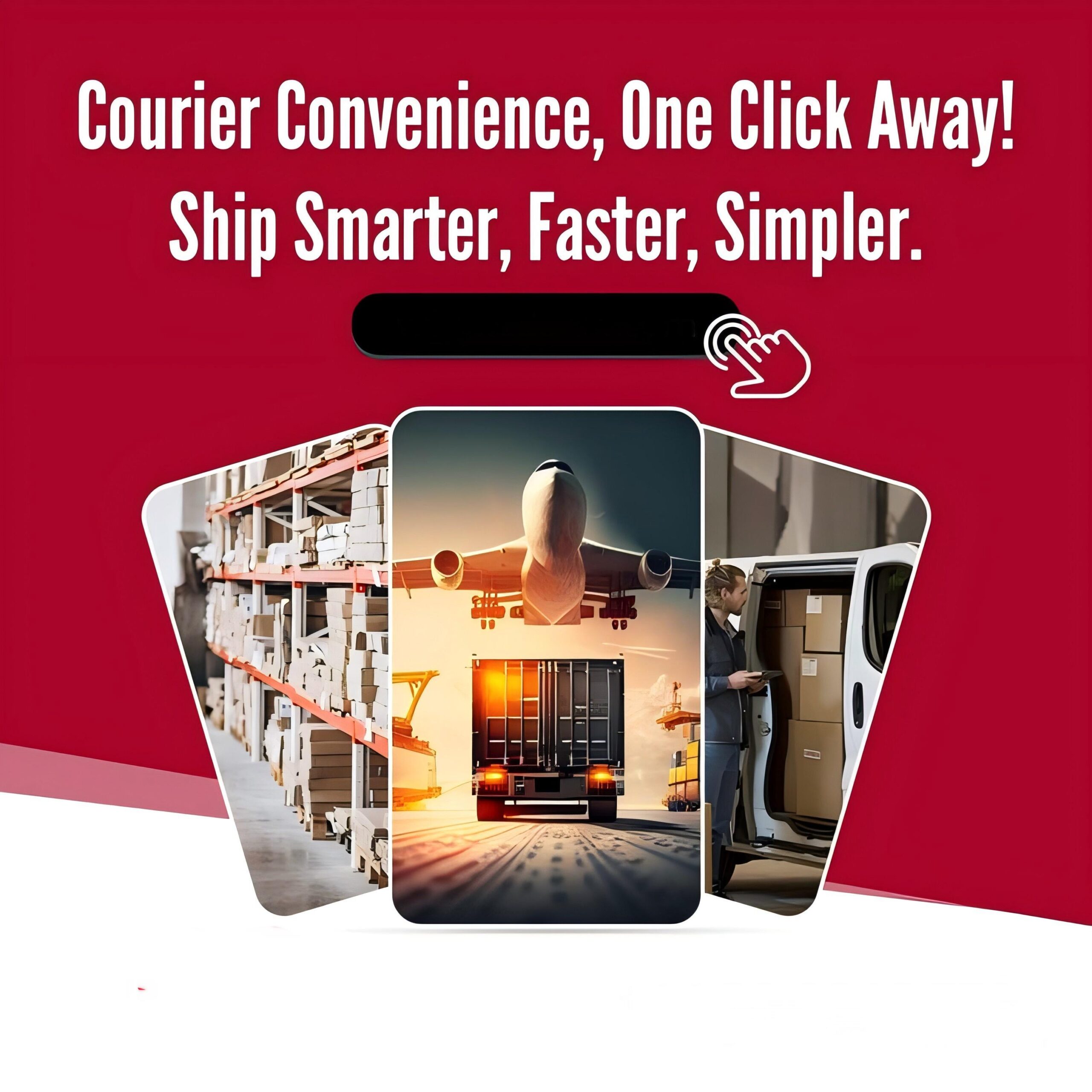 Infographic comparing different shipping methods for cargo